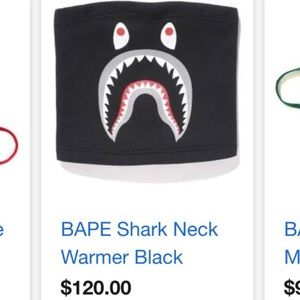 BAPE Neck Warmer